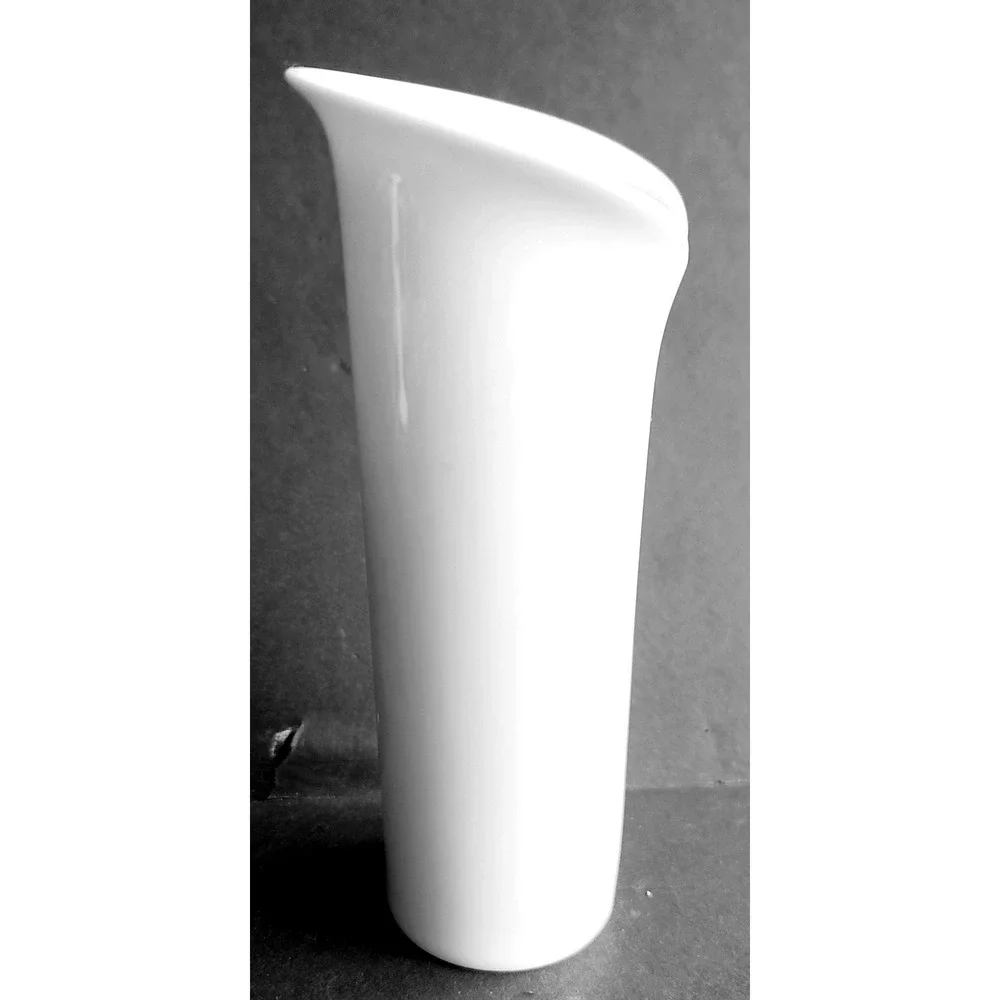 Rosenthal Studio-Linie White Porcelain Wrap Bud Vase Germany 6.5